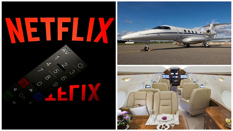 Netflix hiring flight attendant for private jet with compensation up to $385,000