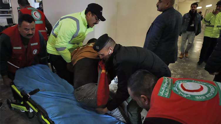  One dead, dozens hurt in stampede near soccer stadium in Iraq's Basra