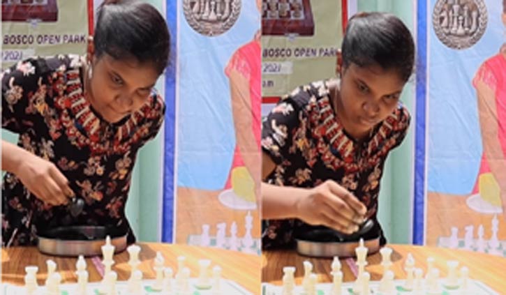 Indian woman sets up a chess board in 29.85 seconds for world record