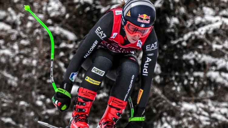 Speed queen Goggia claims Cortina downhill, Shiffrin fourth
