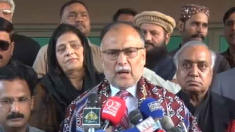 Election will not held at Imran's will: Ahsan Iqbal