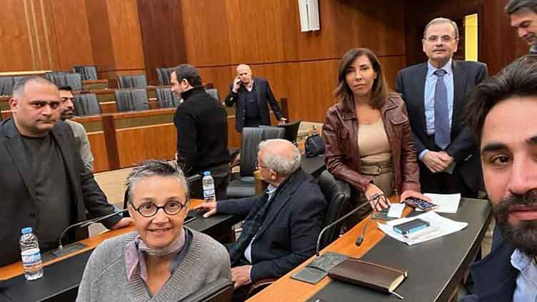 Lebanese MPs sleep in parliament to press for end to impasse
