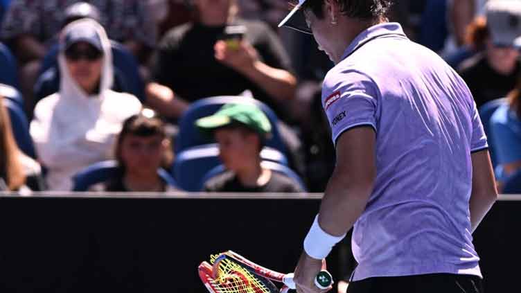 Khachanov wins 14 straight games to crush Nishioka at Australian Open