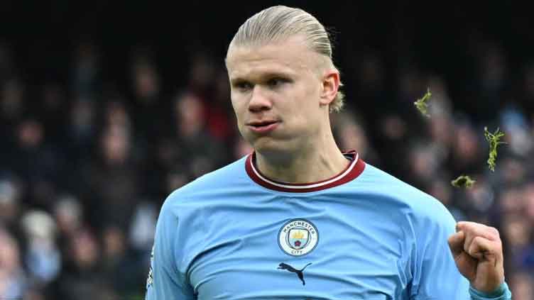 Guardiola hails 'incredible' hat-trick hero Haaland