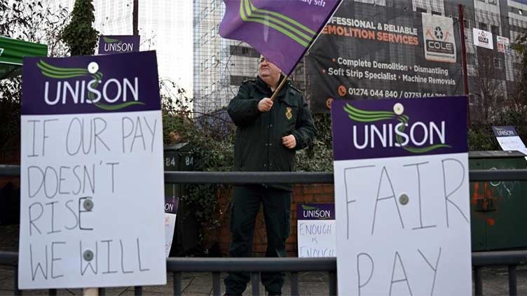 UK ambulance workers strike again as unions call for talks