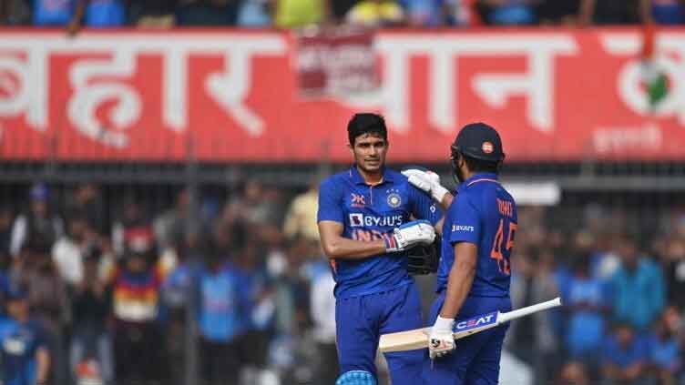 Openers Rohit, Gill hit tons as India post 385-9