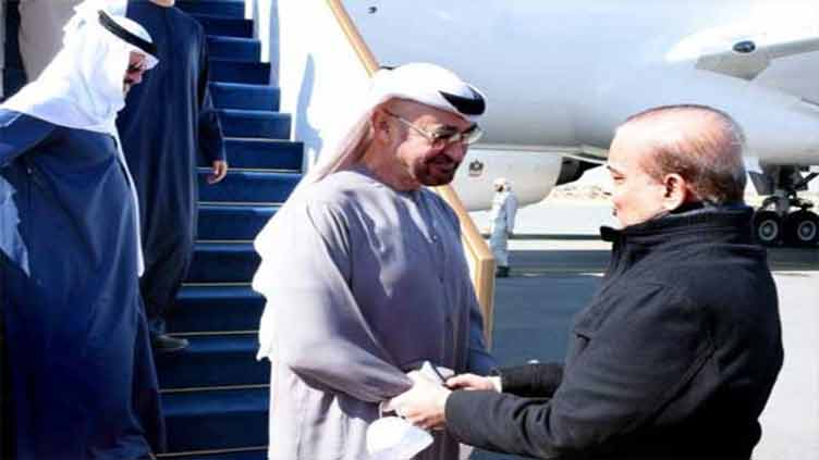 PM welcomes UAE president Sheikh Mohammed bin Zayed