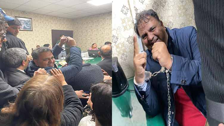 Unabated condemnations pour in from PTI as Fawad Chaudhry arrested 