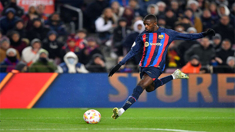 Dembele strike sends Barcelona into Cup semi-finals