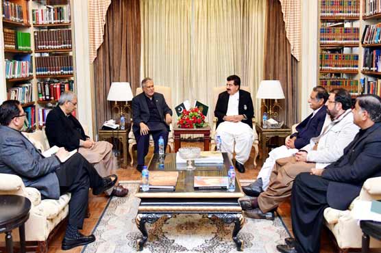 Ishaq Dar pledges to support progress of Balochistan 