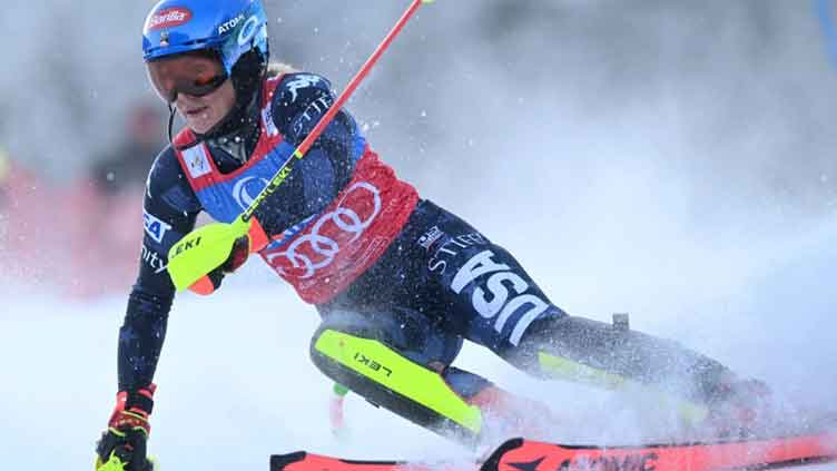 Shiffrin misses chance to equal all-time record as Duerr wins slalom