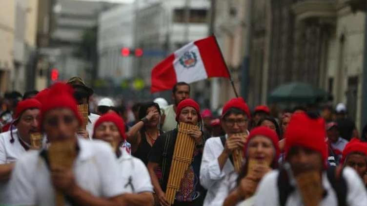 Peru's President exhorts Congress to advance elections amid anger over deaths