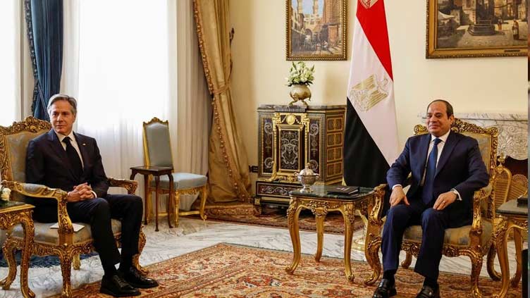 Blinken meets Egypt's Sisi in first leg of Mideast tour
