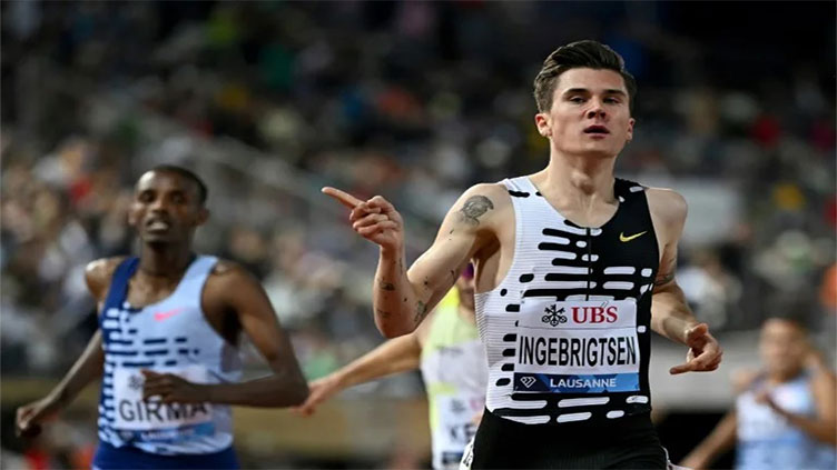 Ingebrigtsen, Aregawi shine at Lausanne Diamond League