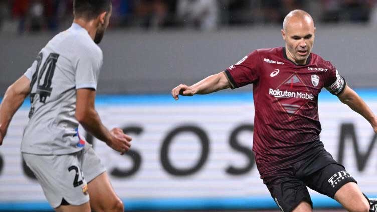 Andres Iniesta plays last game for Japanese club Vissel Kobe