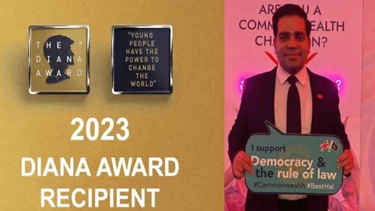 Fahad Shahbaz wins UK's Diana Award 2023 for humanitarian efforts