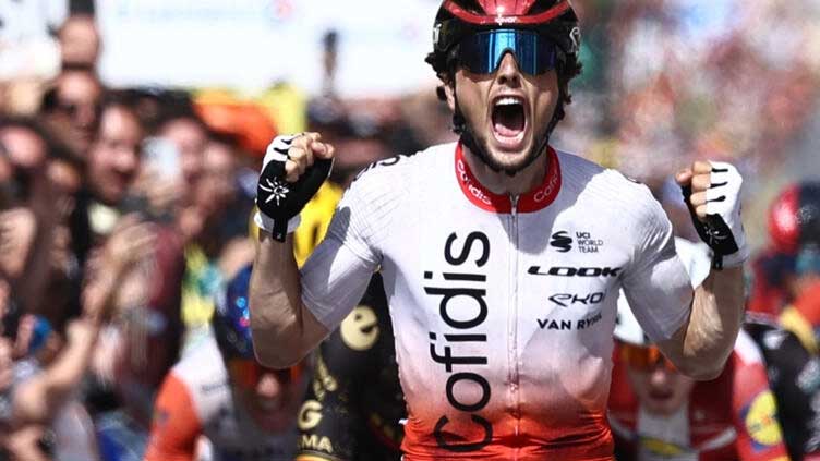 Frenchman Lafay wins Tour de France second stage
