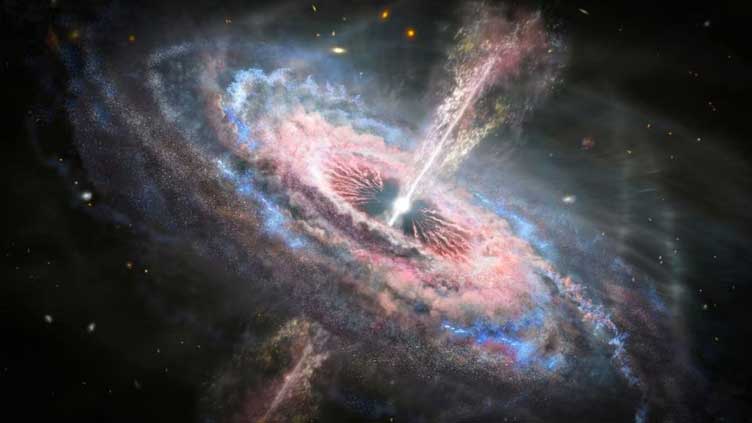 Ferocious black holes reveal 'time dilation' in early universe