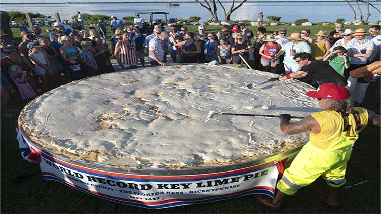 A sweet slice of history: Florida Keys celebrate 200th birthday with giant Key lime pie