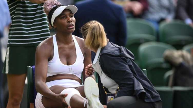 Venus says she was 'killed by grass' after Wimbledon defeat