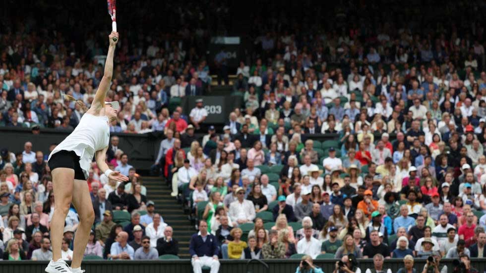 'Federer made me nervous!': Rybakina survives Wimbledon scare