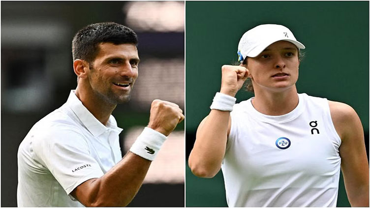 Problems mount for Wimbledon, but Djokovic and Swiatek serene