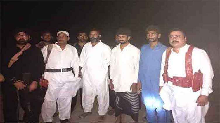 Sindh police recover four kidnapped by Katcha bandits 