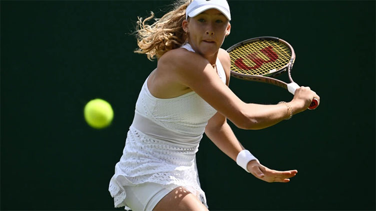 Star-struck Andreeva, 16, breaking new ground at Wimbledon