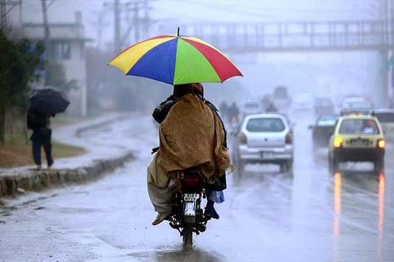 راولپنڈی، اسلام آباد میں موسلادھار بارش سے موسم خوشگوار