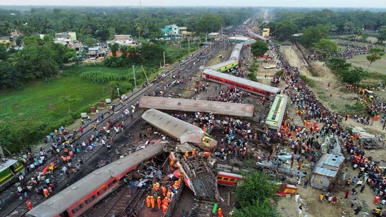 India's federal police arrest three railway employees over deadly train crash: source