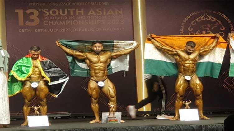 Pakistan wins gold, two bronze medals in SA Bodybuilding C'ship