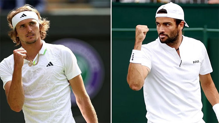 Berrettini and Zverev clash on road to redemption at Wimbledon