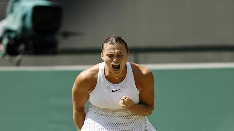 Scream therapy pays dividends for Sabalenka