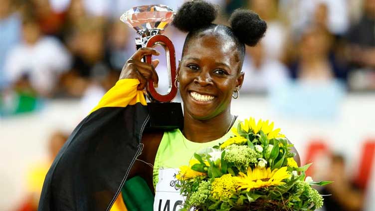 Jamaica's Jackson sizzles to world lead in 100-metre race