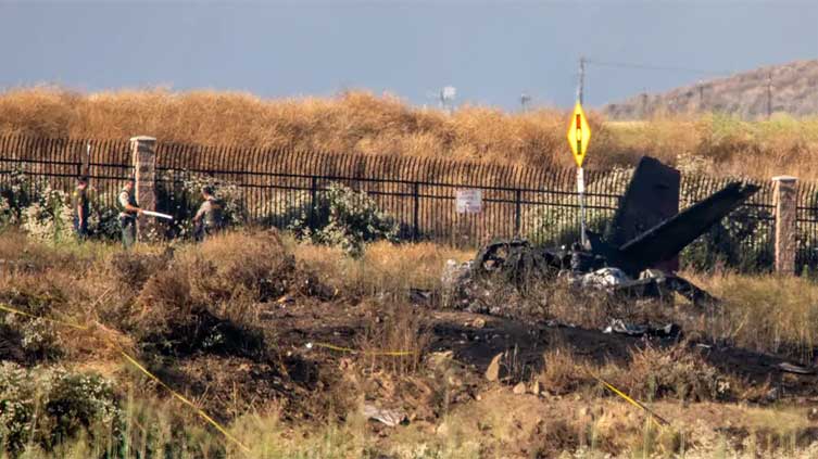 Six dead in private jet crash outside Los Angeles