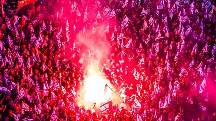 Netanyahu bristles at protests as Israel's judicial reform edges ahead