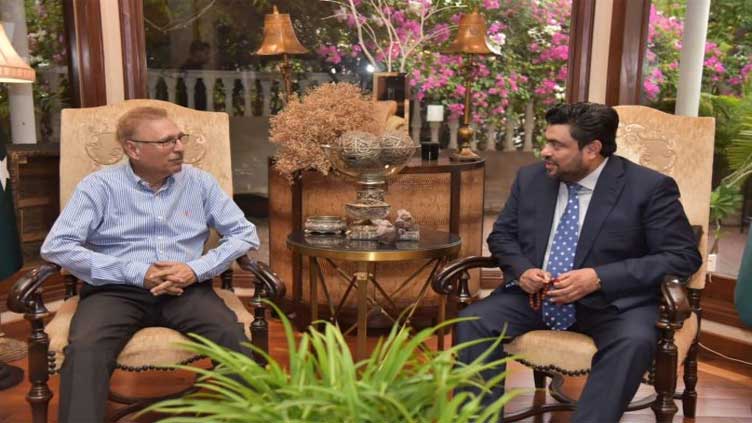 Tessori calls on President Alvi 