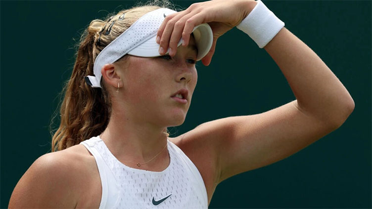 Russian 16-year-old Andreeva reaches Wimbledon second week