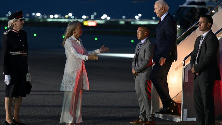 Biden arrives in Britain ahead of NATO summit, Finland visit