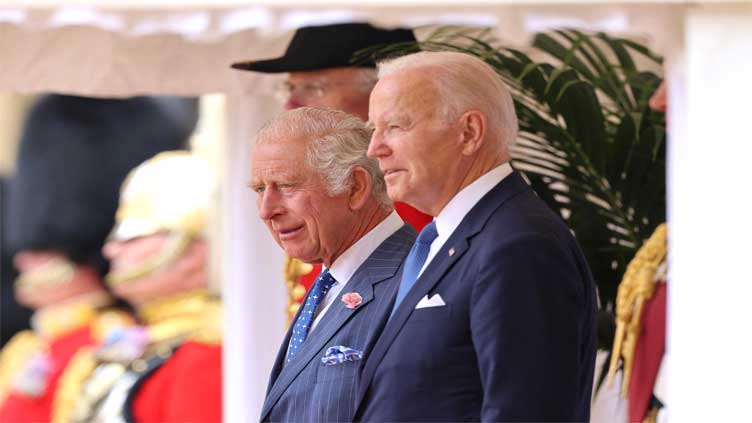 Biden meets King Charles and PM Sunak ahead of NATO summit