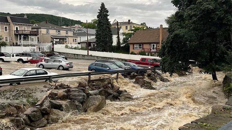 Relentless rain causes floods in Northeast, prompts rescues and swamps Vermont's capital