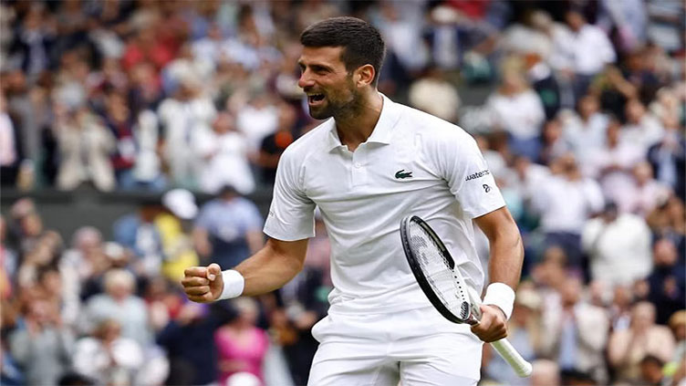 Deadly Djokovic repels Rublev to reach Wimbledon semi-finals