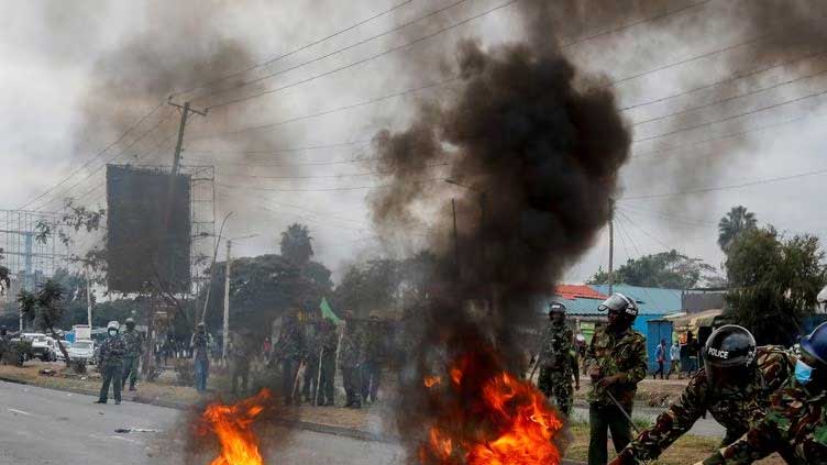 Kenyan protesters in fresh clashes with police over tax hikes