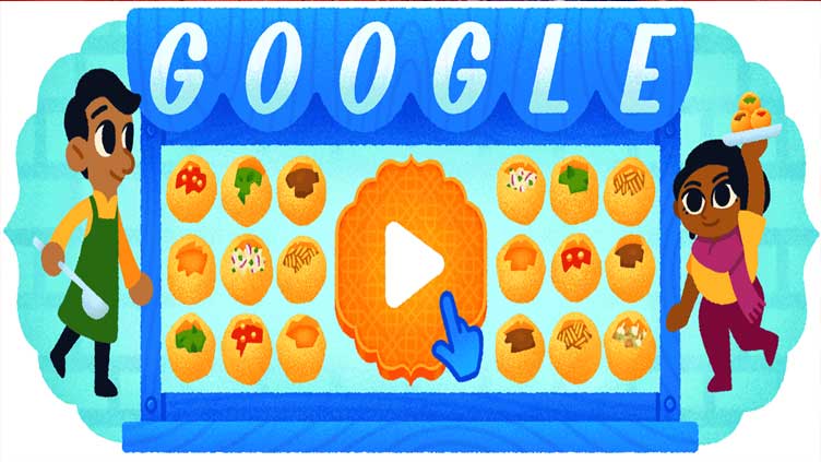 Google doodle that tantalises your taste buds!