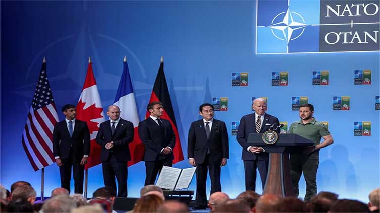 In message to Russia, G7 unveils long-term security pledge for Ukraine