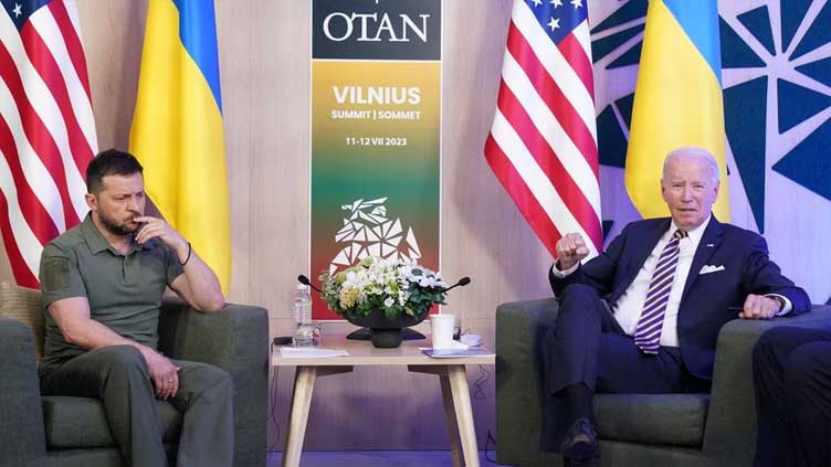 Biden 'looks forward' to Ukraine NATO membership, just not now