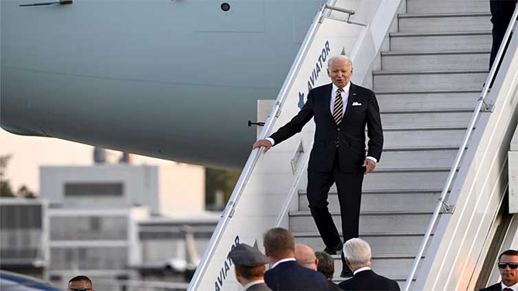 Biden arrives in Helsinki to welcome Russian neighbour Finland to NATO