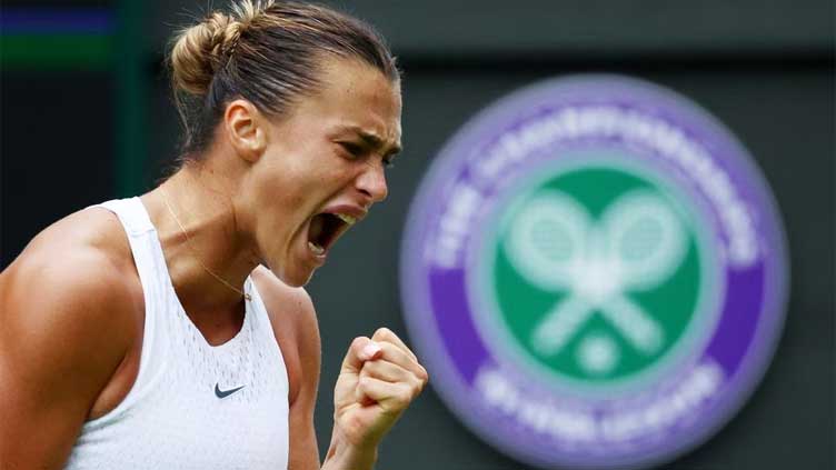 Sabalenka overpowers Keys to book semi-final spot