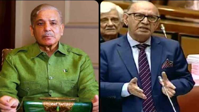 PM Shehbaz, Senator Irfan exchange views on country's political situation