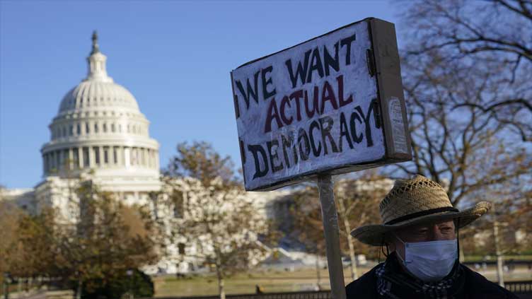 Americans are widely pessimistic about democracy in the United States, an AP-NORC poll finds